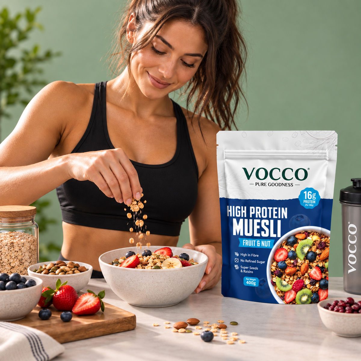 High Protien Muesli Fruts & Nuts