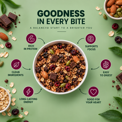 High protien Oats – Chocolate